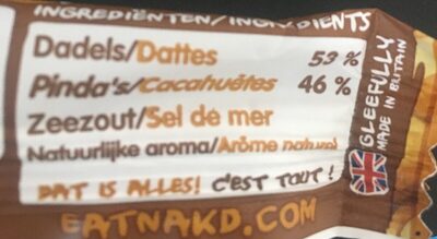 Cacahuètes - Ingredienti - fr
