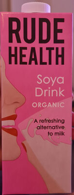 Calories in Rude Health Soya Drink Organic