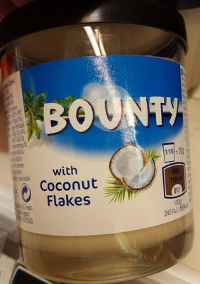 Bountyaufstrich with Coconut Flakes - Produkt