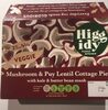 Mushroom and puy lentilcottage pie - Product