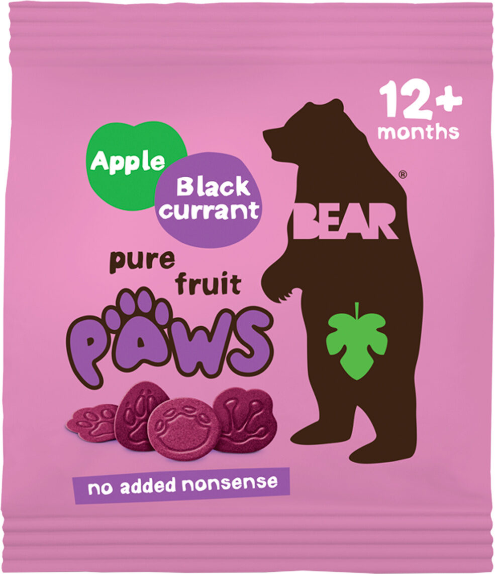 Apple & Blackcurrant Bear Paws - Product - fr