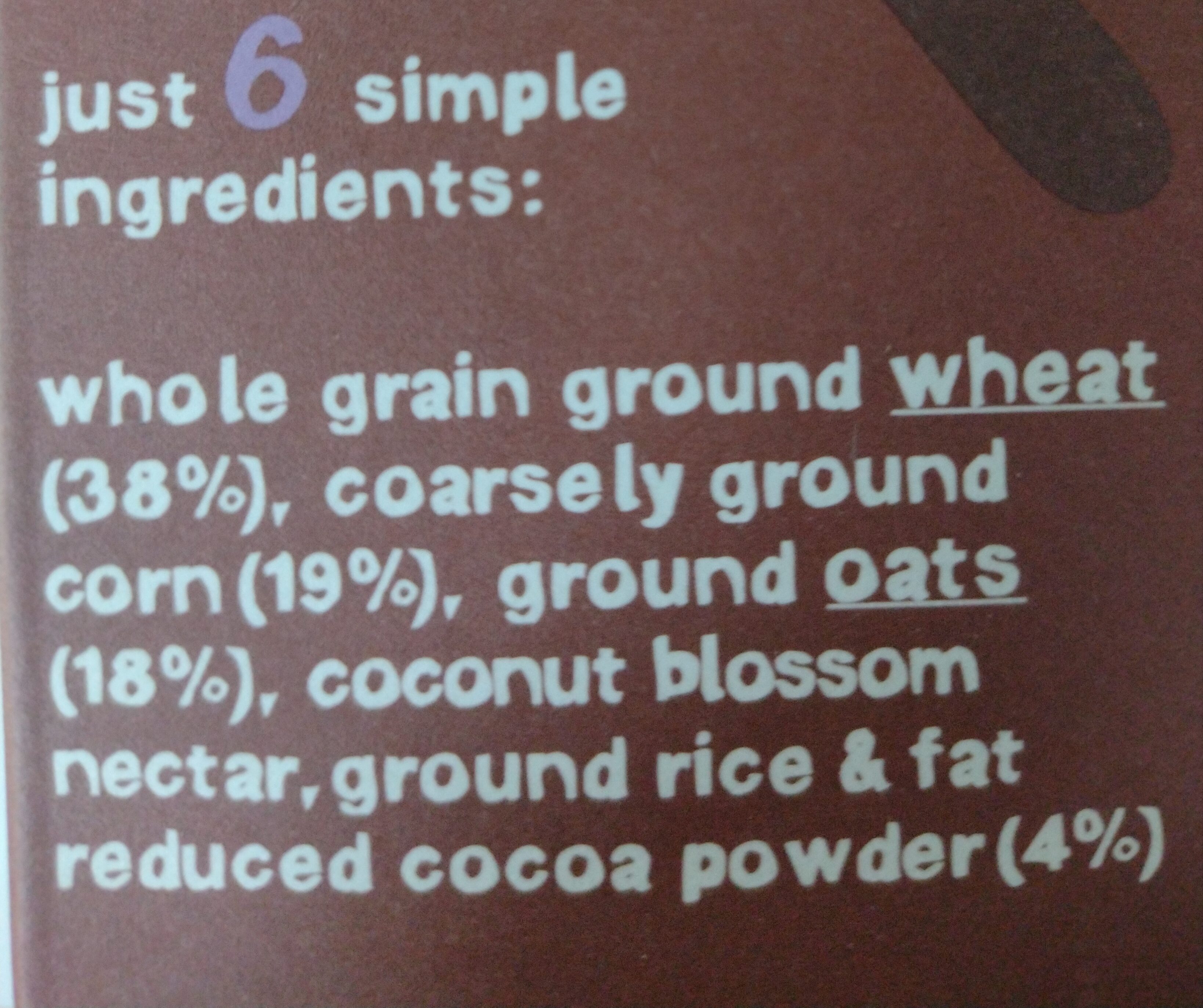 Alpha Bites cocoa - Ingredients