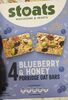 Blueberry and honey porridge oat bars - Produit