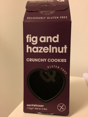 fig ans hazelnut crunchy cookies - Produit