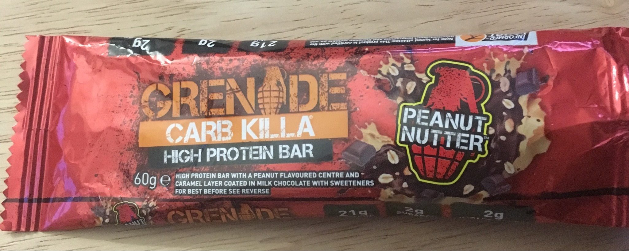 Carb Killa High Protein Bar Peanut Nutter - Product - fr