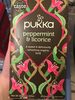Pukka Peppermint & licorice 20 herbal tea sachets - Produit