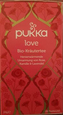 Pukka Love, 1,2 GR, 20 BTL Packung - Produkt