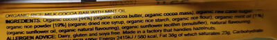 Organic Minty Moo - Ingredientes - en