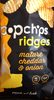 Popchips Ridges Mature Cheddar & Onion - Product