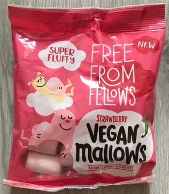 Strawberry vegan mallows - Producto