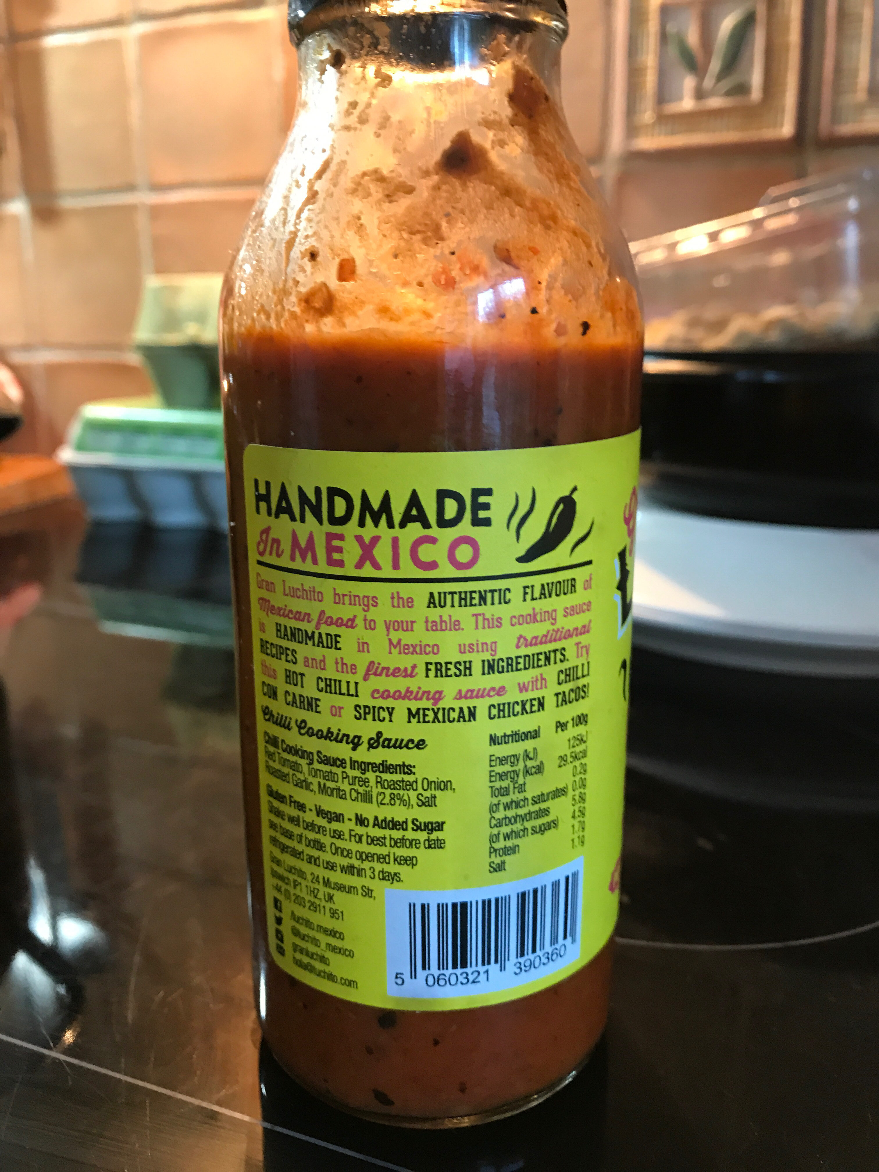 Handmade in mexico - Ingrediënten - fr