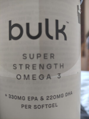 Super strength omega 3 1000MG - Product - fr
