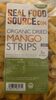 Organic dried mango strips - Product