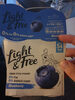 Light and Free Blueberry, 0% Fat & 0% Added Sugar Yogurt 4 x - Product