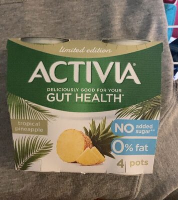 Calories in Activia Tropical Pineapple