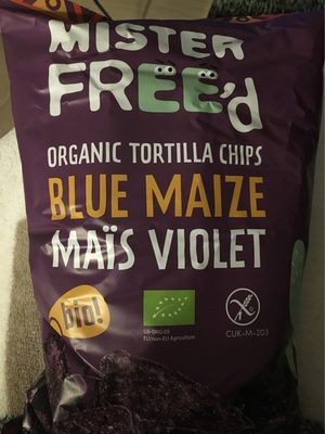 Organic tortilla chips Maïs violet - Produit