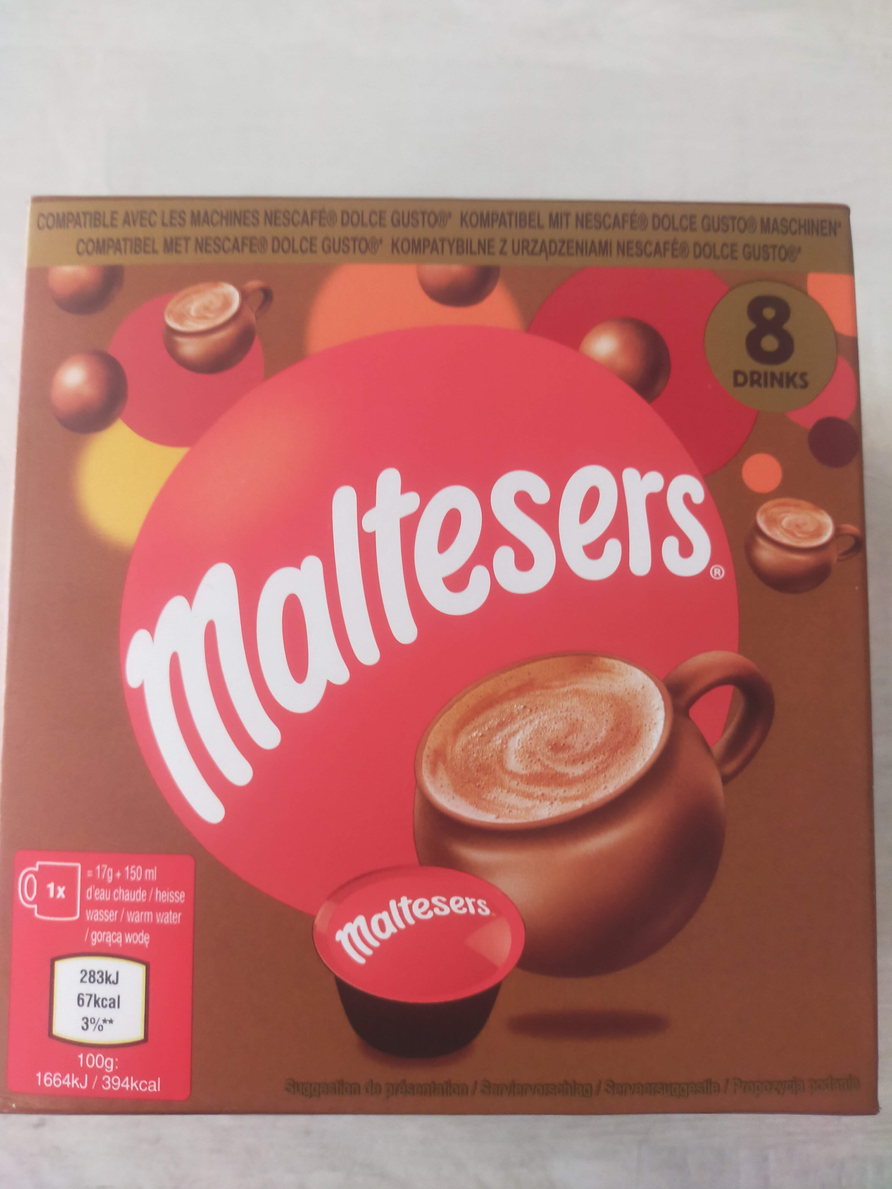 Malteasers Hot Chocolate Pods - Prodotto - fr