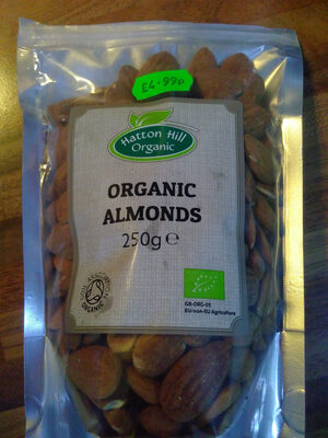 organic almonds - Product