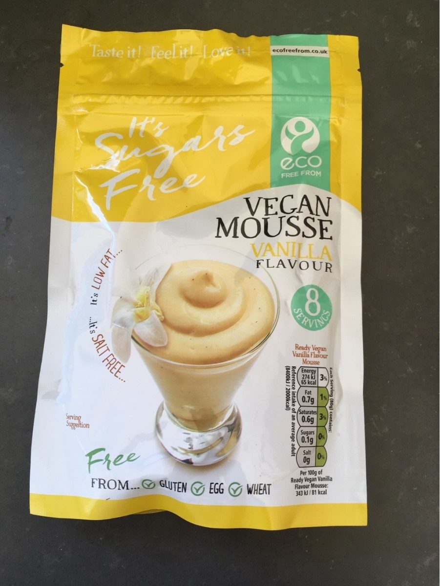 Vegan mousse vanilla flavor - Produit