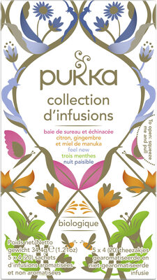 Pukka Infusion Bio Herbal Collection 20 Sachets - Product - fr