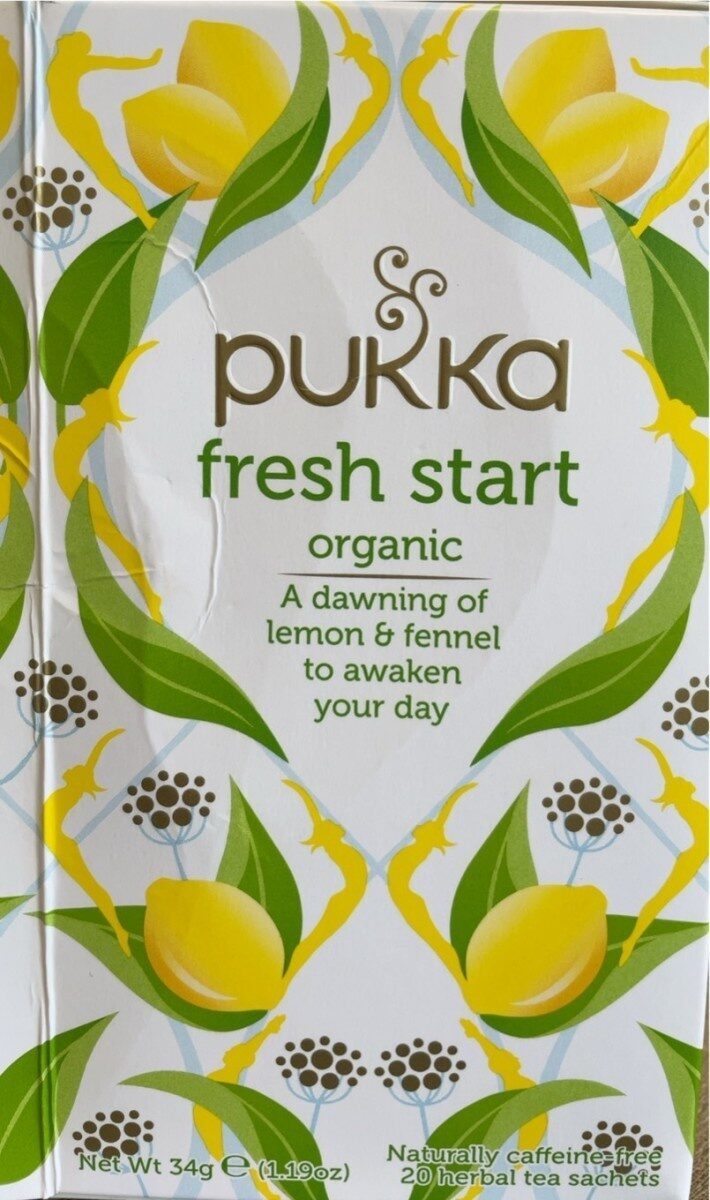 Fresh Start Organic Tea - Produkt - en