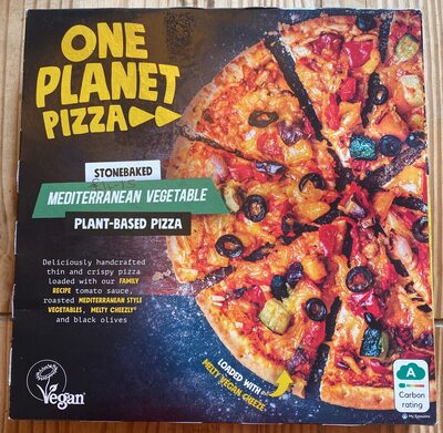 Mediterranean Vegetable Plant-based Pizza - Produkt - en