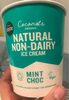 Natural non-dairy ice cream mint choc - Product