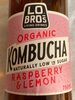 Organic Kombucha Raspberry & Lemon - Product