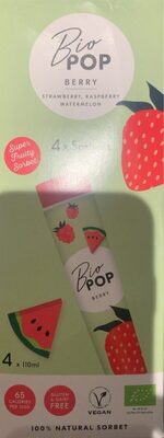 Bio Pop Berry - Produit