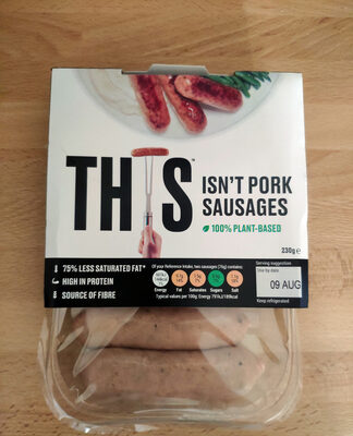 This Isn't Pork Sausages - Product - en