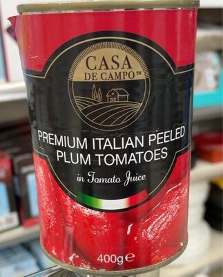 Premium italian peeled plum tomatoes - Produit
