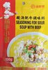 Seasoning for sour soup with beef - Product