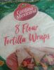 8 Flour Tortilla Wraps - Product