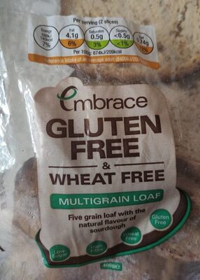 Gluten free&Wheat free multigrain loaf - Product