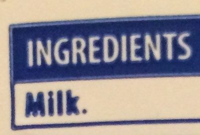 Frech milk - Ingrédients