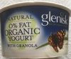 Yogurt Natural 0% fat organic with granola - Product
