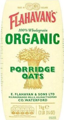 Organic Porridge Oats - Táirge