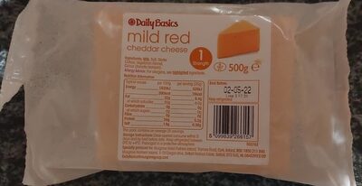 Mild red cheddar cheese - Product
