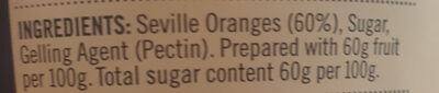 Seville Marmalade - Ingredients