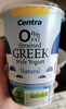 Strained Greek Style Natural Yogurt - Product