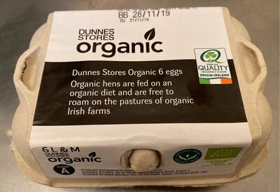 Organic eggs - Product