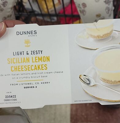 Sicilian lemon cheesecake - Product