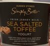 Sea Salted Toffee Yogurt - Product