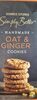 Oat and Ginger cookies - Product