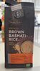Organic brown basmati rice - Product