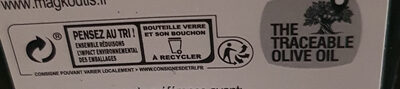 Huile d'olive vierge extra de Crète - Instrucciones de reciclaje y/o información de embalaje - fr