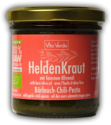 HELDENKRAUT Bärlauch-Chili-Pesto - Produkt