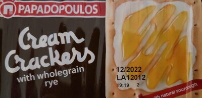 Cream Crackers - Produit - el