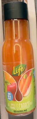 Life - apple, orange & carrot - Product