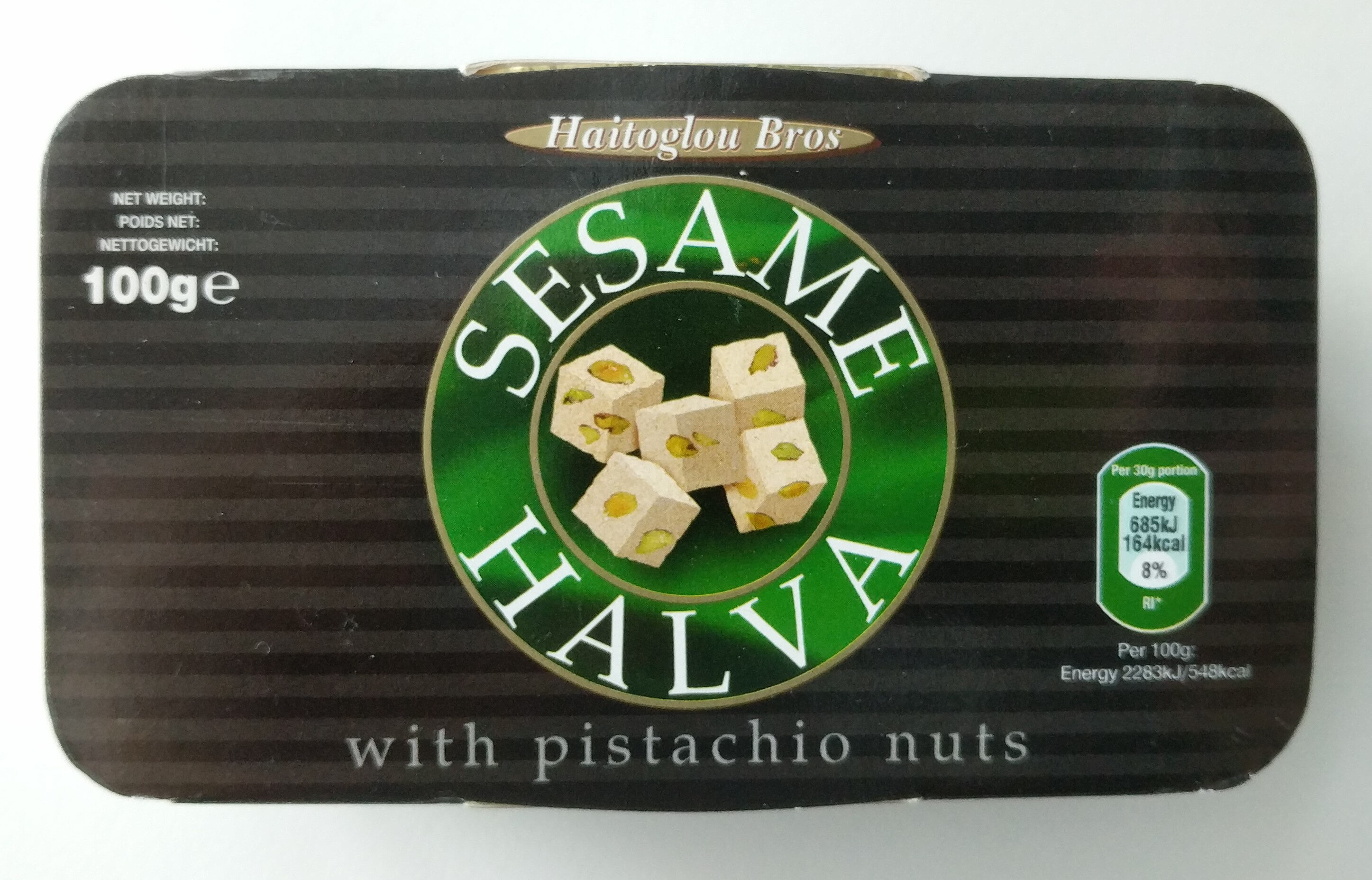 Sesame halva with pistachio nuts - Tuote